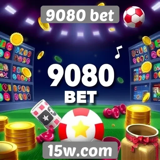 Variedade de jogos oferecidos pela 9080 bet